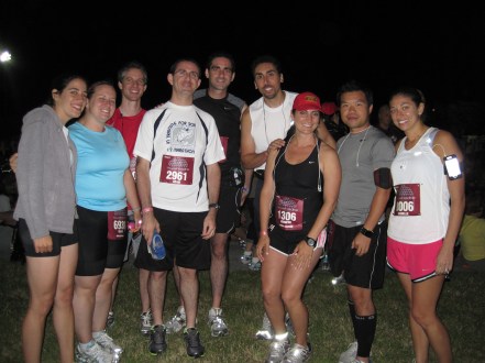 My new running friends I met at Disney!