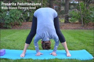 Wide Stance Forward Bend 1