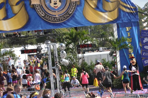 Danielle and Jenn Finish