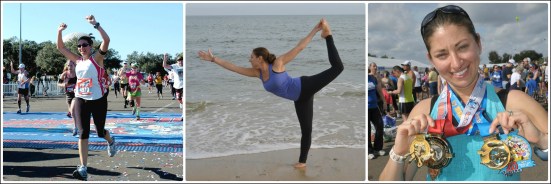 Run & Yoga Collage