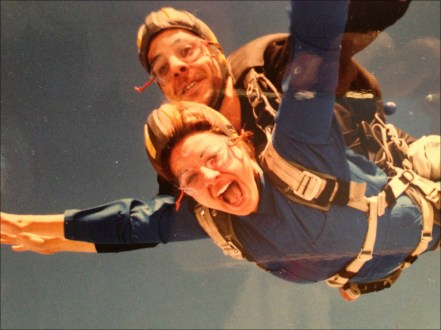 skydiving