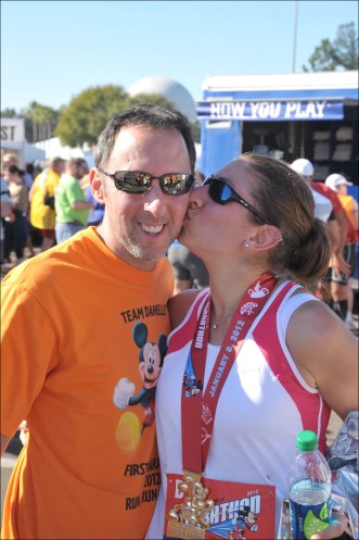 Post First Marathon with Jason