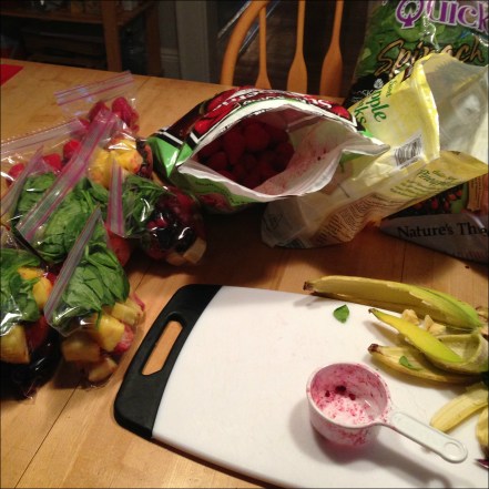 Green Smoothies Making