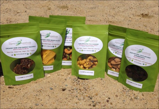 Organic Living Superfoods Samples