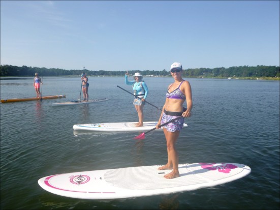CC Shark Paddle with Nancy
