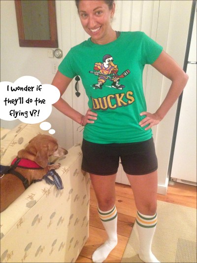 Mighty Duck Costume Reveal