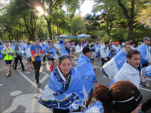 finish mylar blanket