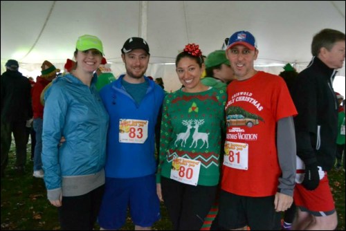 Jingle Jog Pre-Race Group