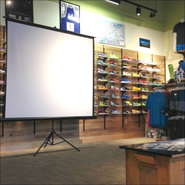 Run Club Movie Screen