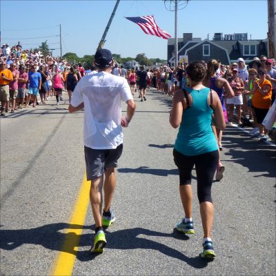 Danielle and Jason Finish