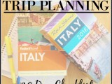 Trip Planning – 30 Day&nbsp;Checklist
