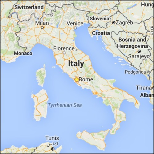 Map of Italy