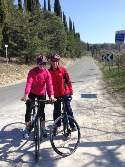 Biking Tuscany